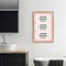 Stupell Industries Pink Shower Karaoke Tickets Floating Frame, design by Lettered and Lined